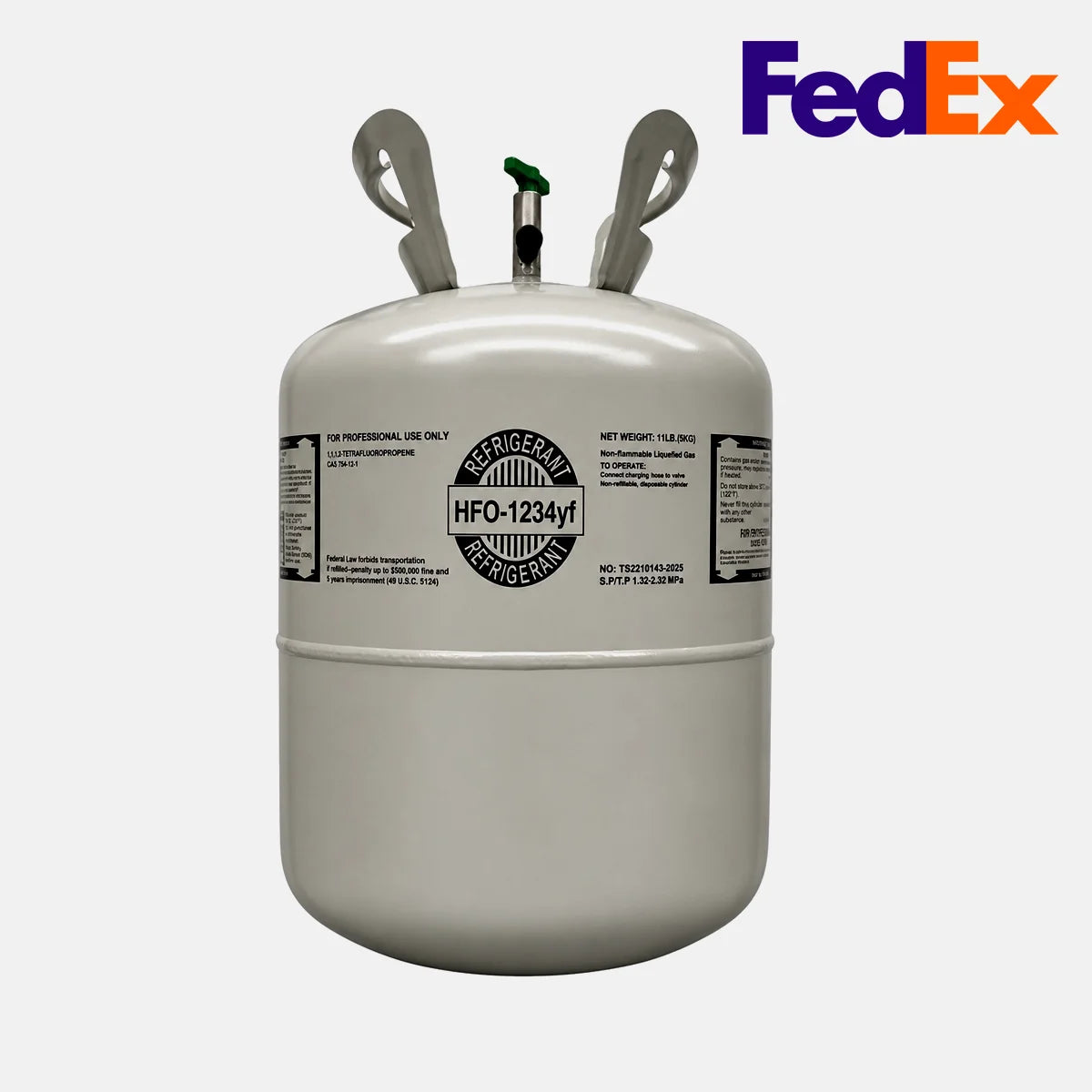 R1234yf Refrigerant 11LB R-1234yf