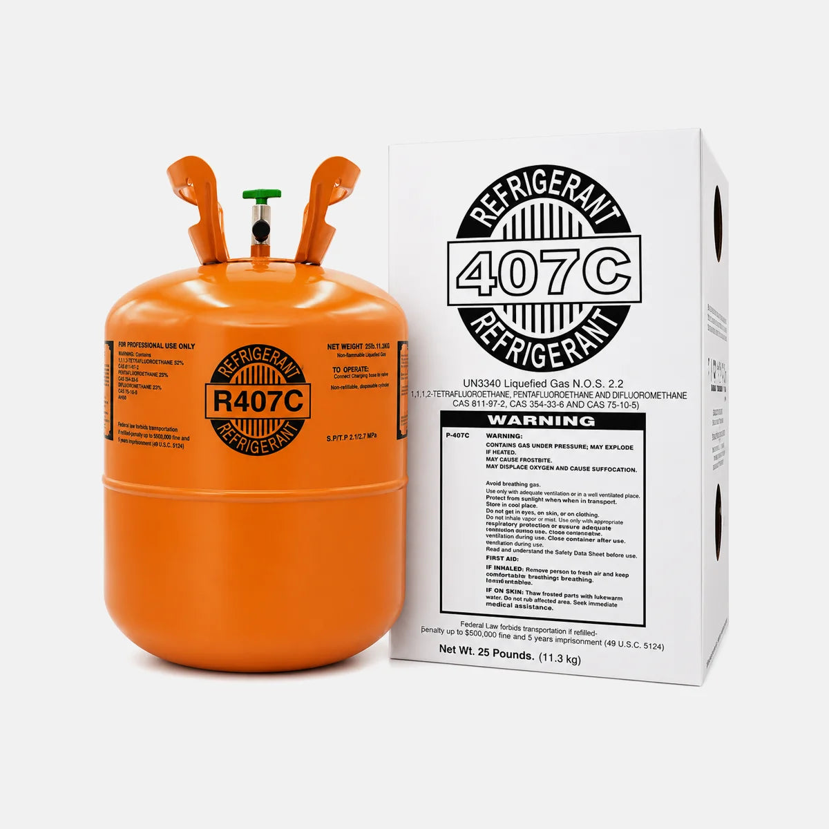 R407C Refrigerant 25LB R-407C