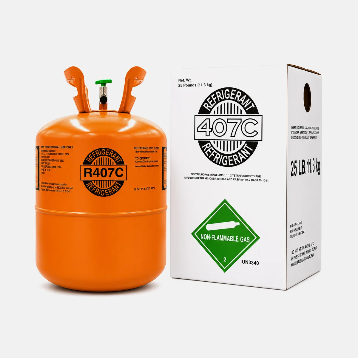R407C Refrigerant 25LB R-407C