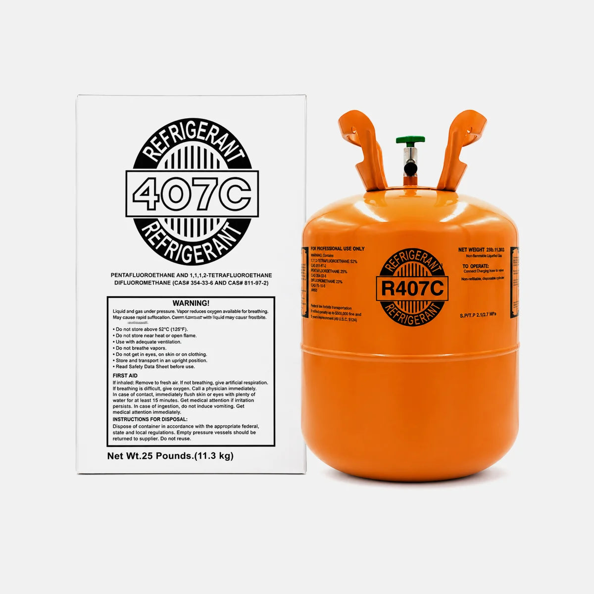 R407C Refrigerant 25LB R-407C