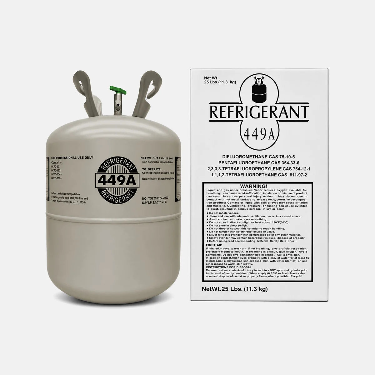 R449A Refrigerant 25LB R-449A